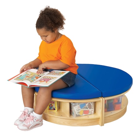 Jonti-Craft Read-a-Round Island, Blue 3760JC2